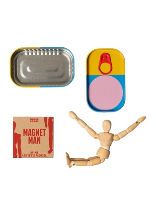 Main View - Click To Enlarge - BLOCK DESIGN - Tinned Goods Magnet Man Mini Artists Model