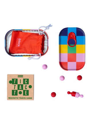Main View - Click To Enlarge - BLOCK DESIGN - Tinned Goods Tic Tac Toe