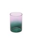 Main View - Click To Enlarge - BLOCK DESIGN - Two Tone Gradient Glasses Set of 2 — Teal/Lilac