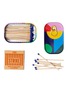 Main View - Click To Enlarge - BLOCK DESIGN - Tinned Goods Strike Safety Matches & Striker