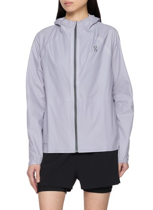 Main View - Click To Enlarge - ON - Performance Waterproof Hooded Jacket