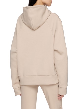 Back View - Click To Enlarge - ON - Focus Tech Cotton Blend Hoodie