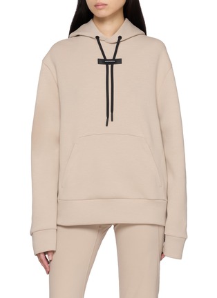 Main View - Click To Enlarge - ON - Focus Tech Cotton Blend Hoodie