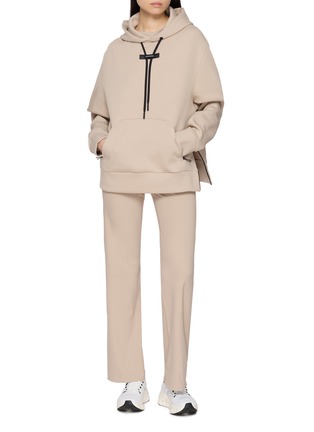 Figure View - Click To Enlarge - ON - Focus Tech Cotton Blend Hoodie