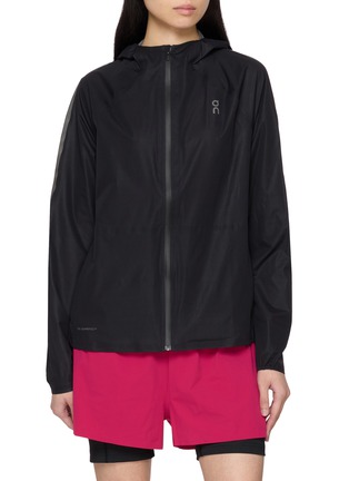 Main View - Click To Enlarge - ON - Performance Waterproof Hooded Jacket