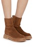Figure View - Click To Enlarge - ALBERTO FASCIANI - Gill Suede Ankle Boots