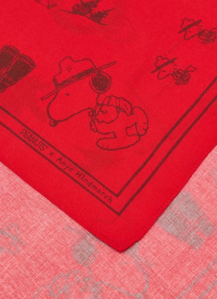 Detail View - Click To Enlarge - ANYA HINDMARCH - x Peanuts Bandana