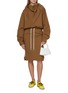 Figure View - Click To Enlarge - LACOSTE - Cargo Knee Length Skirt
