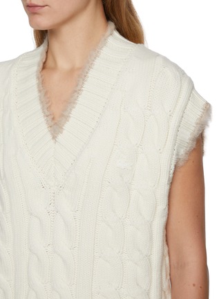  - LACOSTE - Cable Knit Gilet