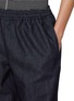  - LACOSTE - Elasticated Dark Wash Denim Pants