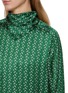  - LACOSTE - Printed Scarf Neck Dress