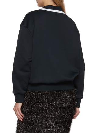 Back View - Click To Enlarge - LACOSTE - Polo Sweatshirt