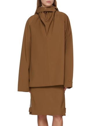 Main View - Click To Enlarge - LACOSTE - Cap Hood Windbreaker Jacket