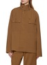Main View - Click To Enlarge - LACOSTE - High Neck Shirt Jacket