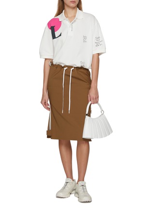 Figure View - Click To Enlarge - LACOSTE - Graphic Cotton Polo Shirt