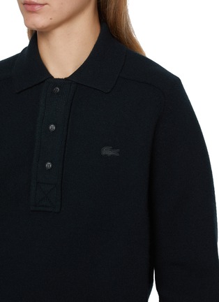  - LACOSTE - Embroidered Logo Polo Sweater