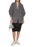Figure View - Click To Enlarge - LACOSTE - Oversized Knit Cardigan