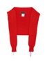 Main View - Click To Enlarge - LA FETICHE - Rose Wool Knit Scarf