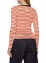 Back View - Click To Enlarge - LA FETICHE - Jackie Raye Long Sleeve Striped Cotton Knit Top