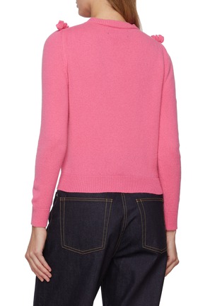 Back View - Click To Enlarge - LA FETICHE - Vali Frilled Wool Cardigan