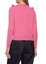 Back View - Click To Enlarge - LA FETICHE - Vali Frilled Wool Cardigan