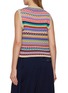 Back View - Click To Enlarge - LA FETICHE - Sarah Graphic Fair Isle Wool Knit Vest