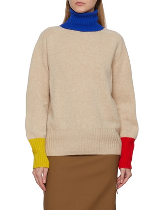 Main View - Click To Enlarge - LA FETICHE - Rudi X Turtleneck Wool Knit Sweater