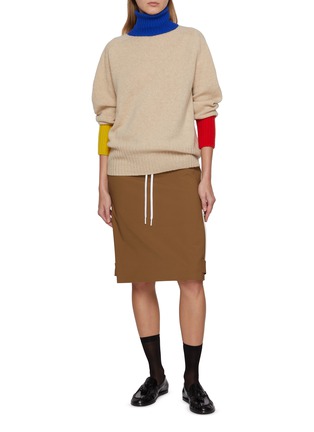 Figure View - Click To Enlarge - LA FETICHE - Rudi X Turtleneck Wool Knit Sweater