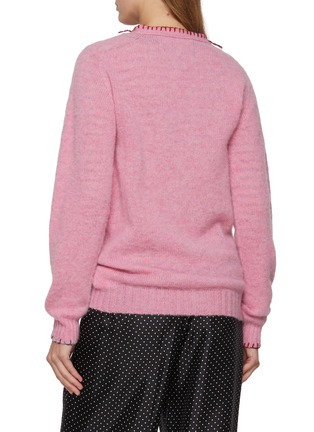 Back View - Click To Enlarge - LA FETICHE - Beaton Wool Cardigan