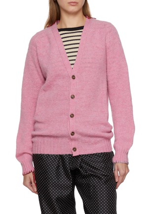 Main View - Click To Enlarge - LA FETICHE - Beaton Wool Cardigan