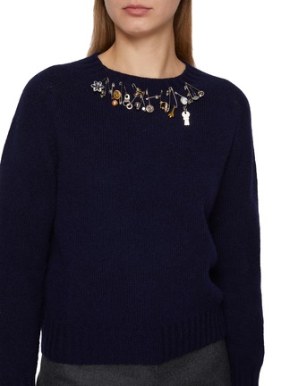  - LA FETICHE - X LES INTERESSANTS Clark Crewneck Wool Knit Sweater