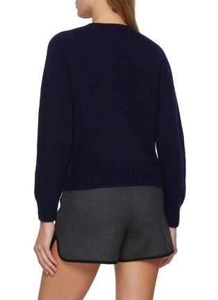 Back View - Click To Enlarge - LA FETICHE - X LES INTERESSANTS Clark Crewneck Wool Knit Sweater