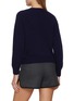 Back View - Click To Enlarge - LA FETICHE - X LES INTERESSANTS Clark Crewneck Wool Knit Sweater