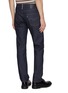 Back View - Click To Enlarge - LEVI’S - Blue Tab 502 Straight Leg Cotton Denim Jeans