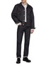 Figure View - Click To Enlarge - LEVI’S - 1967 505 Straight Leg Cotton Denim Jeans