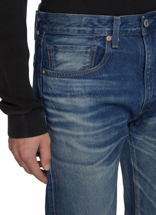 - LEVI’S - Blue Tab 505 Regular Cotton Denim Jeans
