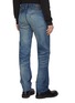 Back View - Click To Enlarge - LEVI’S - Blue Tab 505 Regular Cotton Denim Jeans
