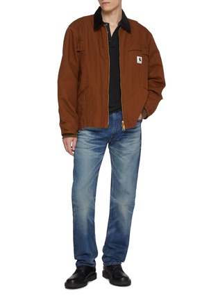 Figure View - Click To Enlarge - LEVI’S - Blue Tab 505 Regular Cotton Denim Jeans