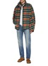Figure View - Click To Enlarge - LEVI’S - Blue Tab 511 Slim Fit Cotton Denim Jeans