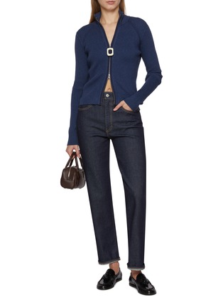 Figure View - Click To Enlarge - LEVI’S - Blue Tab Column Dark Wash Jeans