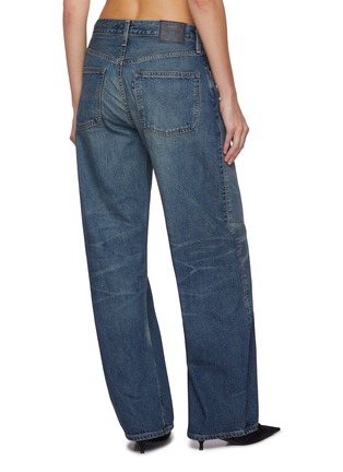 Back View - Click To Enlarge - LEVI’S - Blue Tab Drop Barrel Dark Wash Jeans