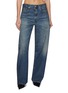 Main View - Click To Enlarge - LEVI’S - Blue Tab Drop Barrel Dark Wash Jeans