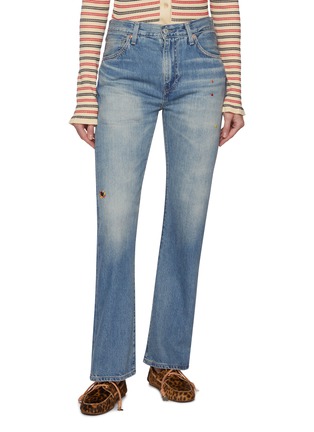 Main View - Click To Enlarge - LEVI’S - Blue Tab Plank Medium Wash Jeans