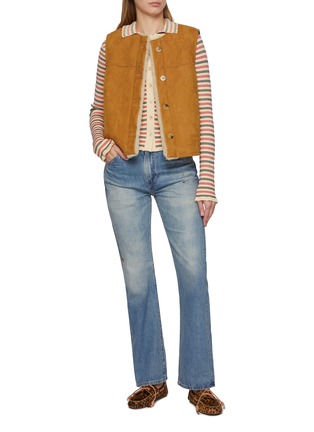 Figure View - Click To Enlarge - LEVI’S - Blue Tab Plank Medium Wash Jeans