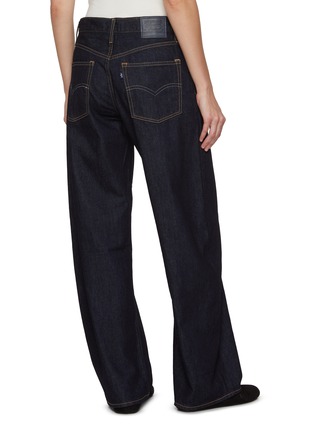 Back View - Click To Enlarge - LEVI’S - Blue Tab Drop Barrel Dark Wash Jeans