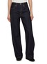 Main View - Click To Enlarge - LEVI’S - Blue Tab Drop Barrel Dark Wash Jeans