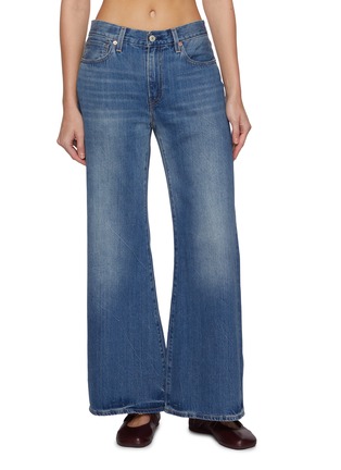Main View - Click To Enlarge - LEVI’S - Blue Tab Carve Medium Wash Jeans