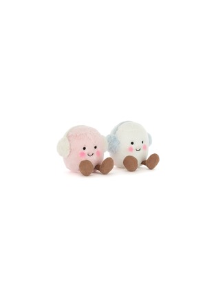 Detail View - Click To Enlarge - JELLYCAT - Amuseables Toastie Pink and White Marshmallows