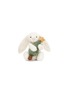 Main View - Click To Enlarge - JELLYCAT - Christmas Tree Bashful Bunny