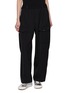 Main View - Click To Enlarge - BEAUTIFUL PEOPLE - Tropical Doeskin Military Wool Bow Pants